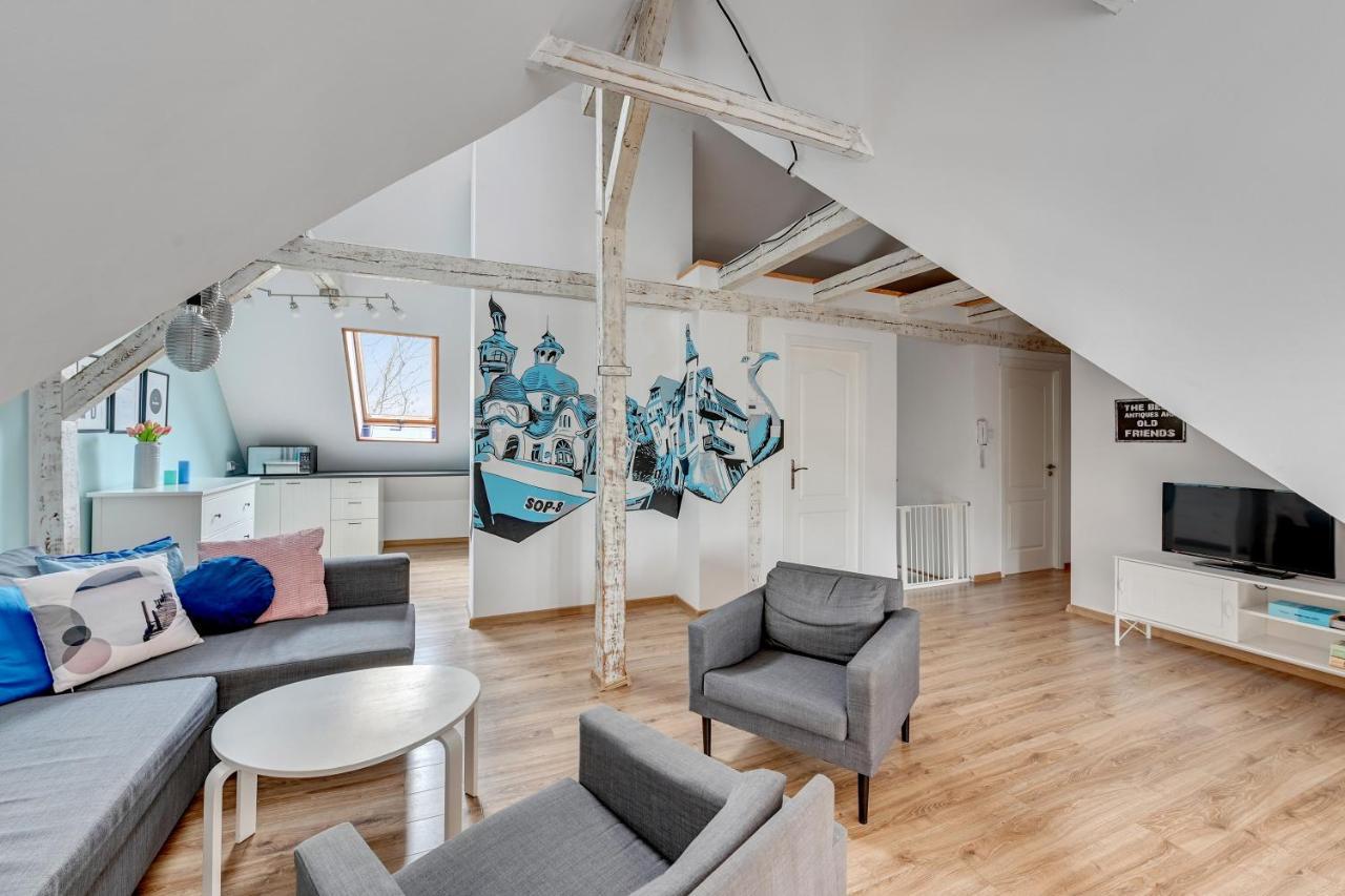 Grand Apartments - Happy Loft Apartment Sopot Bagian luar foto